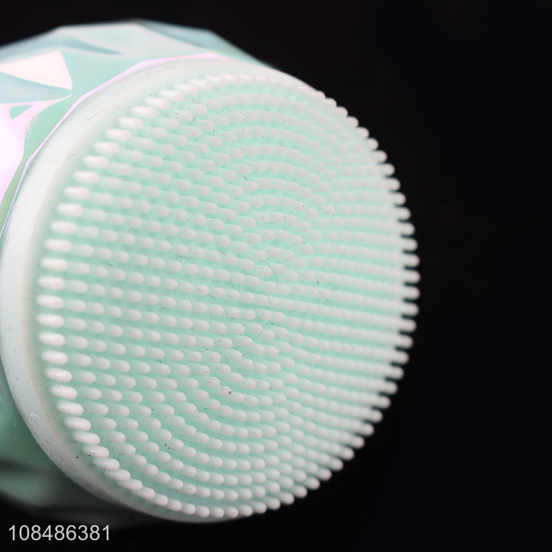 Hot products double-sided soft facial cleansing brush for sale