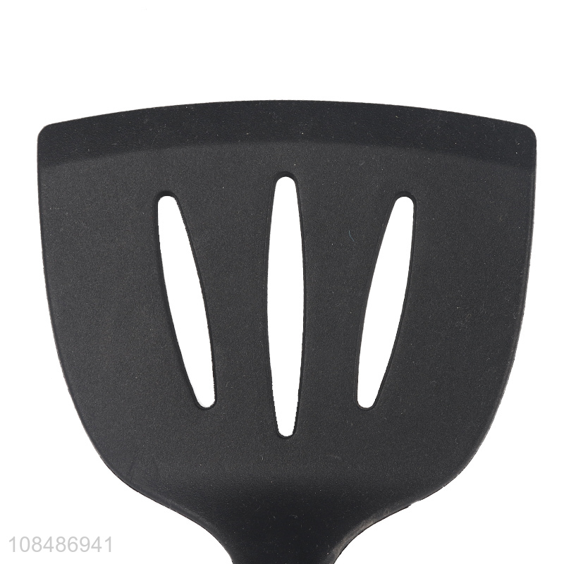 Factory price silicone non-stick slotted spatula for cooking