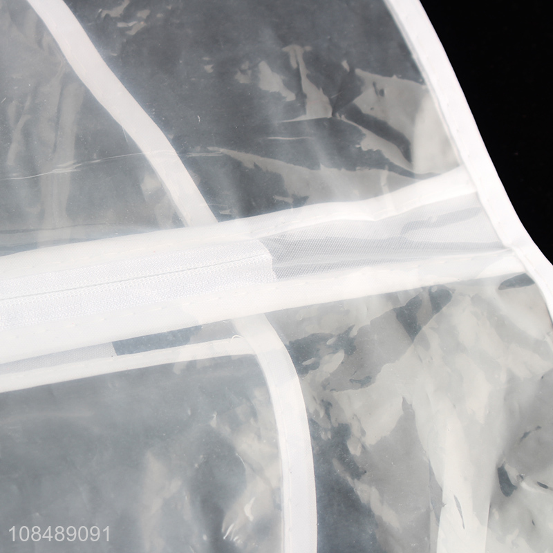 Hot selling transparent dust-proof suit storage bag