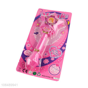 Factory direct sale pink electric LED magic wand