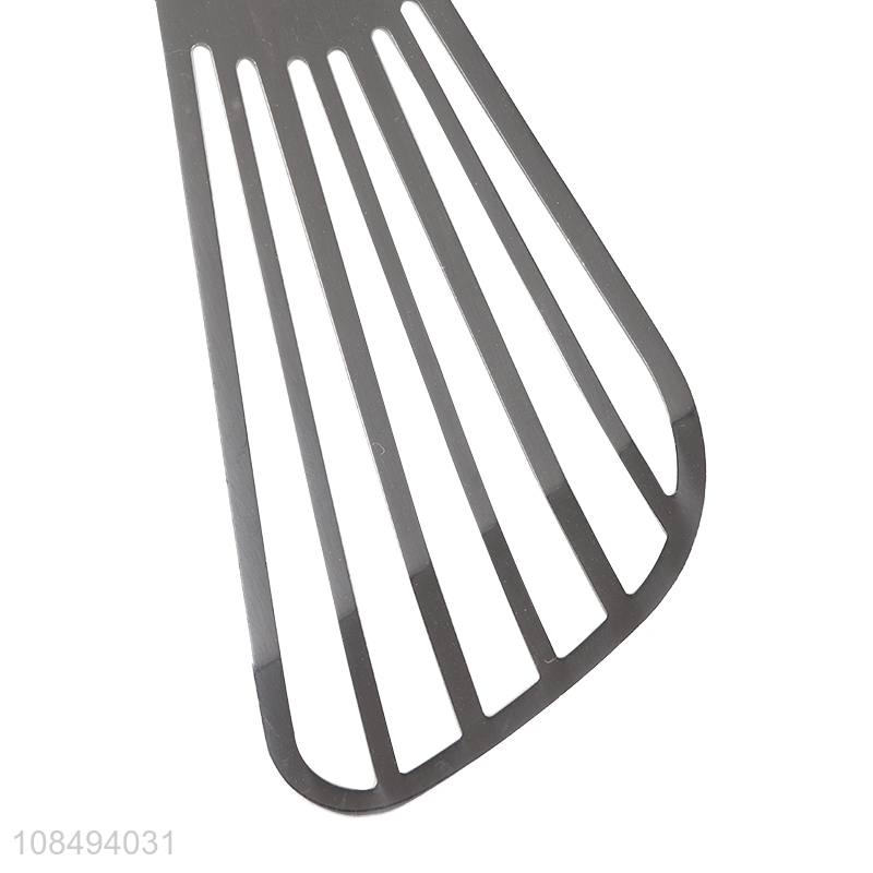 Popular products stainless steel cooking slotted spatula