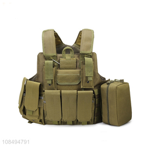 China factory outdoor combat multi-pocket tactical vest