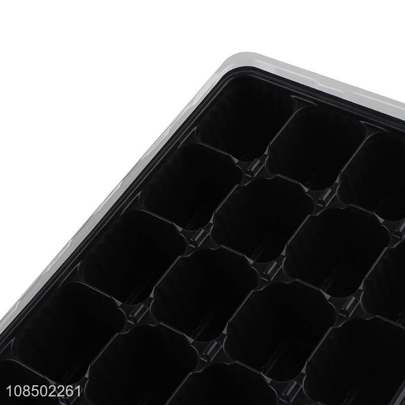 New arrival seed germination tray kit greenhouse plastic grow trays