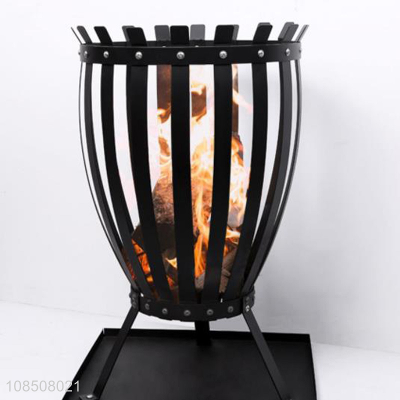 Online wholesale camping outdoor garden wood burner fire pit