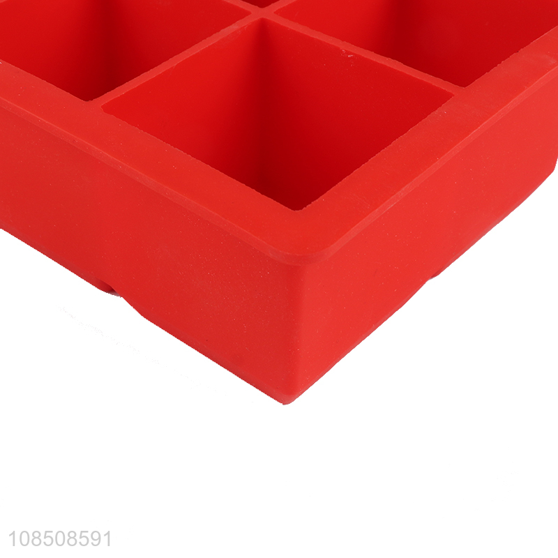 Good quality 8-cavity food grade bpa free silicone ice cube tray