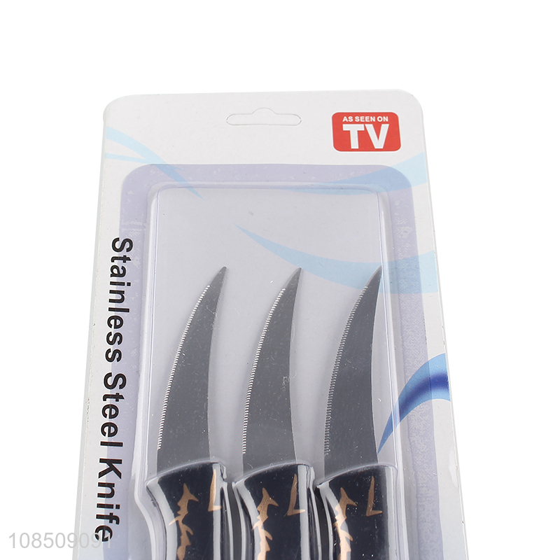 Most popular stainless steel household kitchen knife set for sale