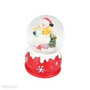 Factory price Christmas snow globe Christmas tabletop ornaments