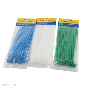 Wholesale heavy duty nylon cable ties for indoor outdoor