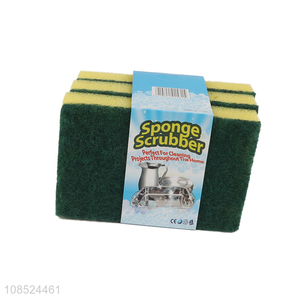 New products non-scratch cleaning sponge block for kitchen