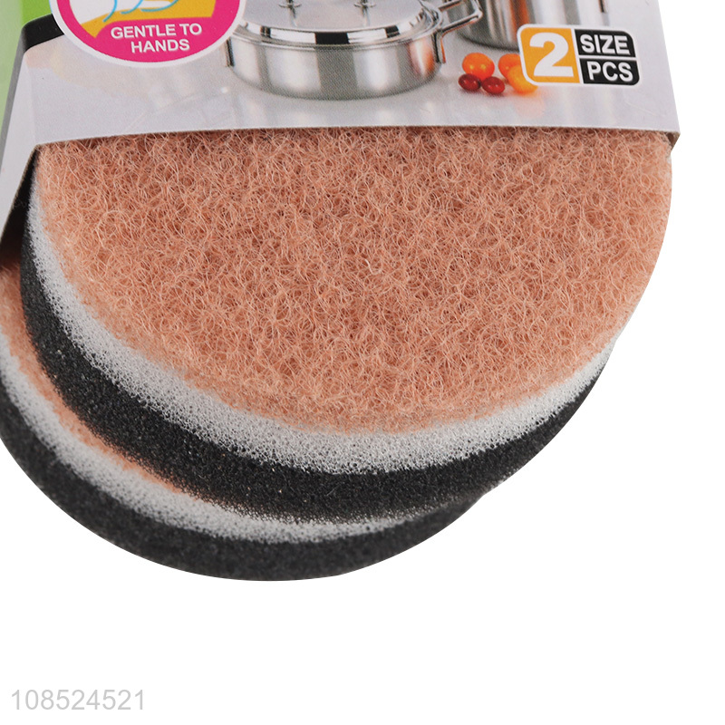 Wholesale sponge scrubber dish scourers for pots and pans