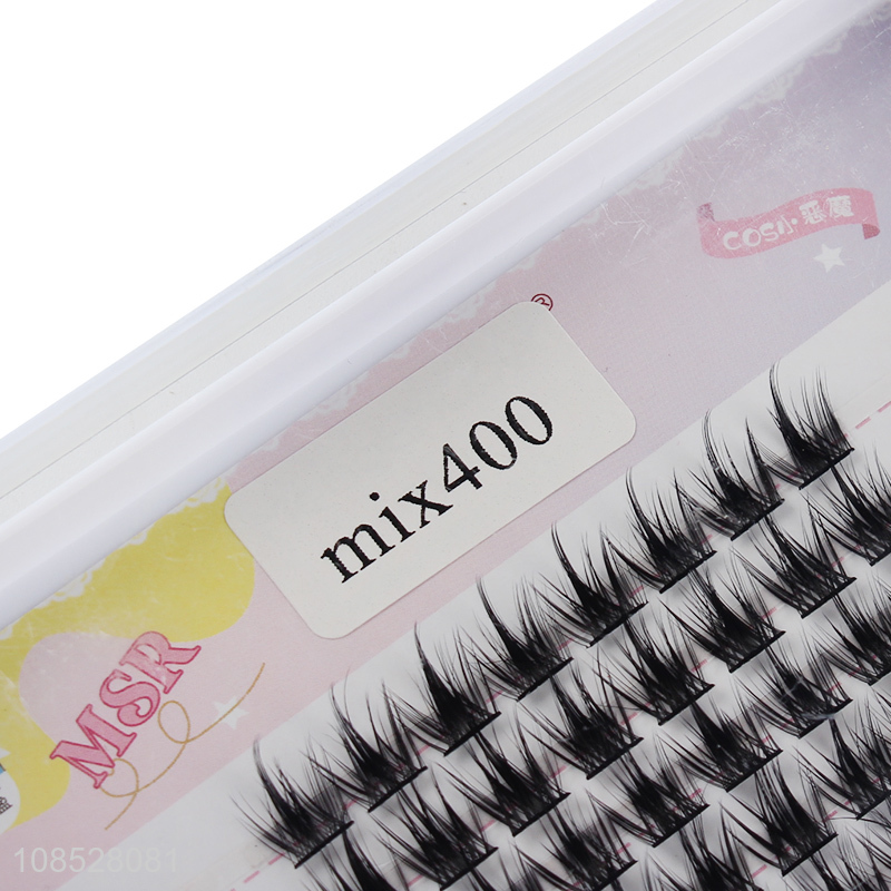 Factory price handmade false eyelash fake eyelash clusters