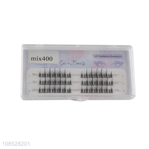 New arrival reusable long thick eyelash clusters extensions