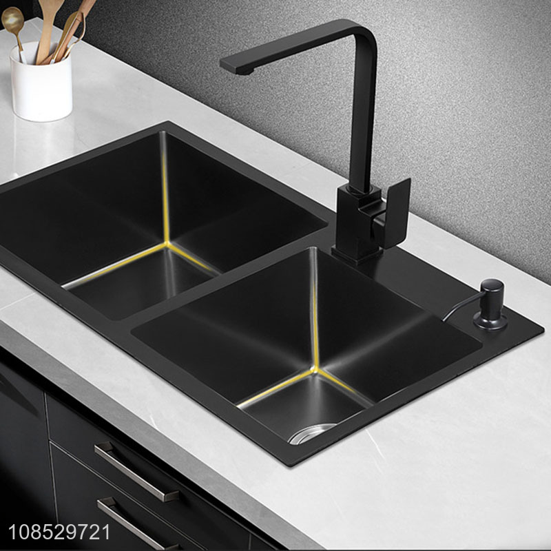 High quality stainless steel kitchen sink double bowl sink