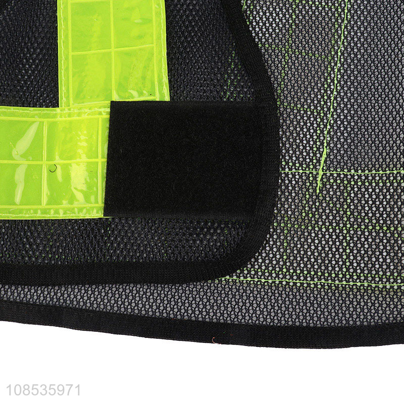 Wholesale multipurpose high visibility reflective strips safety vest