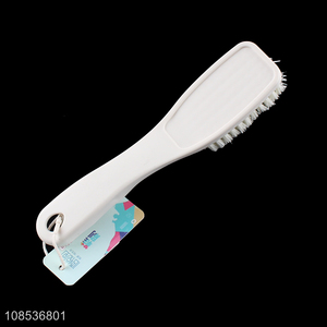 Bottom price plastic shoe brush household shoe cleaning brush