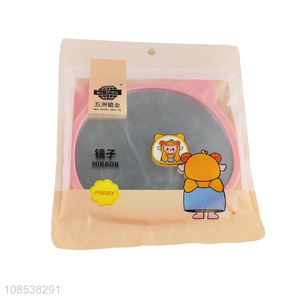 Yiwu market cute bear cosmetic makeup mirror compact mirror