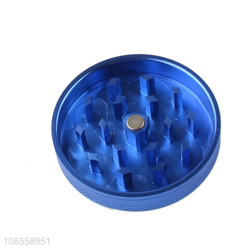 Wholesale 48mm 4 layered aluminum alloy smoke grinder metal spice grinder