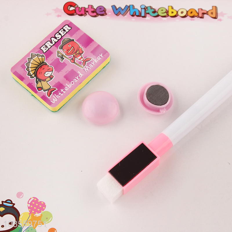 Wholesale magnetic writing board cute whiteboard for kids