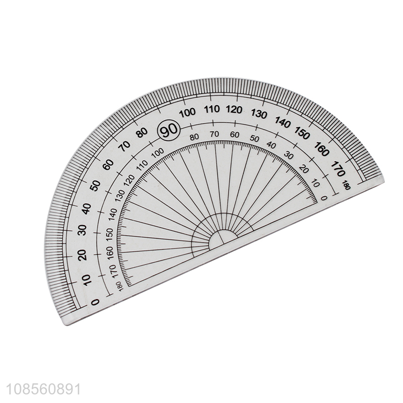 Hot selling 4-piece set gemetric protractor triangle ruler set