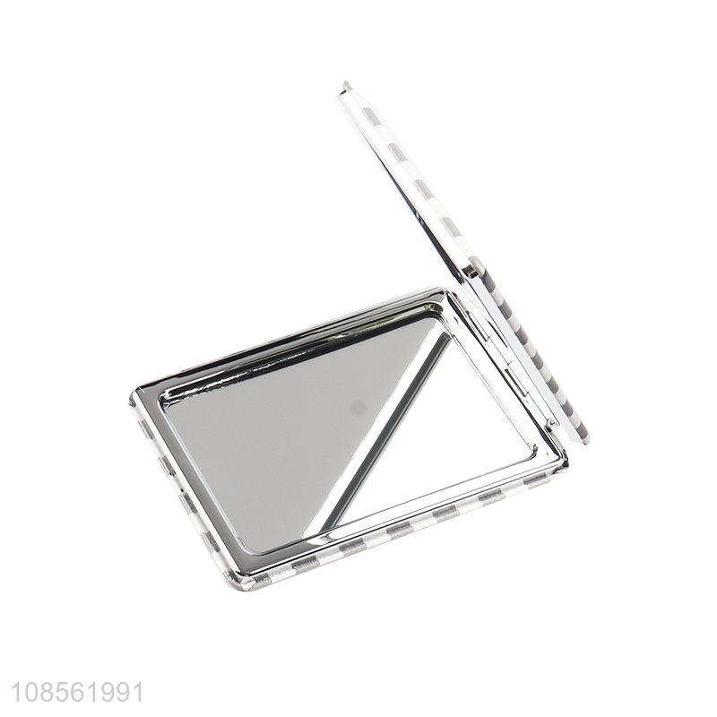 Factory price rectangular 2-sided cosmetic makeup mirror for women