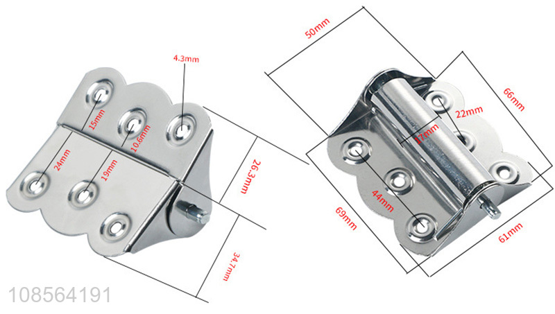 Wholesale 201 stainless steel butterfly hinge door window hinges