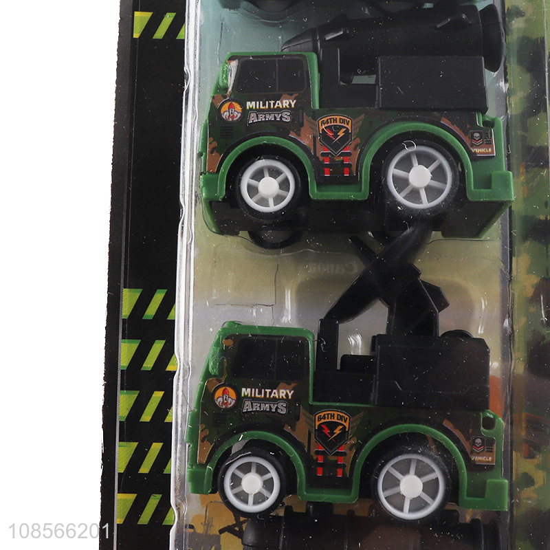 New products pull-back city frontline truck toy