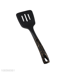 Top quality long handle nylon slotted spatula for cooking