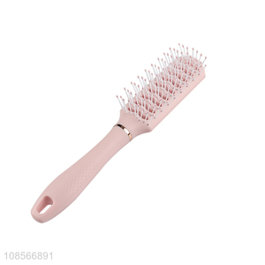 Good quality anti-static plastic massage hair comb brush