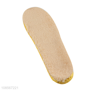 Factpry price imitated lamb wool insoles winter warm insoles