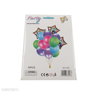 Wholesale 10pcs balloon set for birthday baby shower party decor