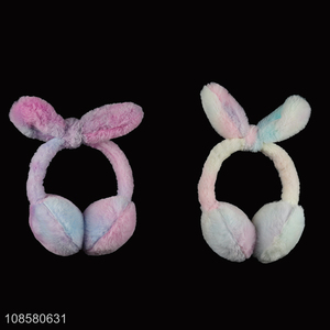 Wholesale cute winter warm plush <em>earmuff</em> for women girls