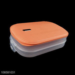 Good quality food container dumpling box lunch box