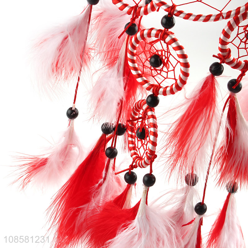 Online wholesale indoor home decoration dream catcher crafts