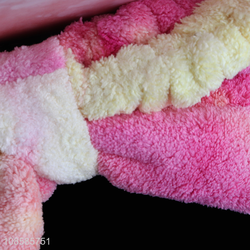 New product soft elastic fluffy microfiber makeup headband