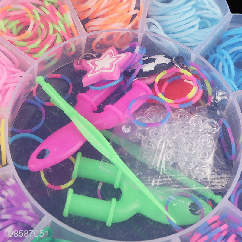 Hot selling rubber bands Diy bracelet kit for kids girls