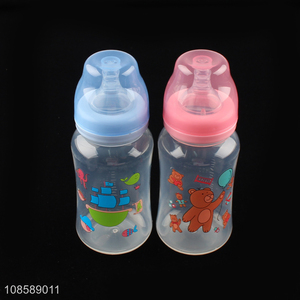 Top selling baby feeding nursing wide neck bottle