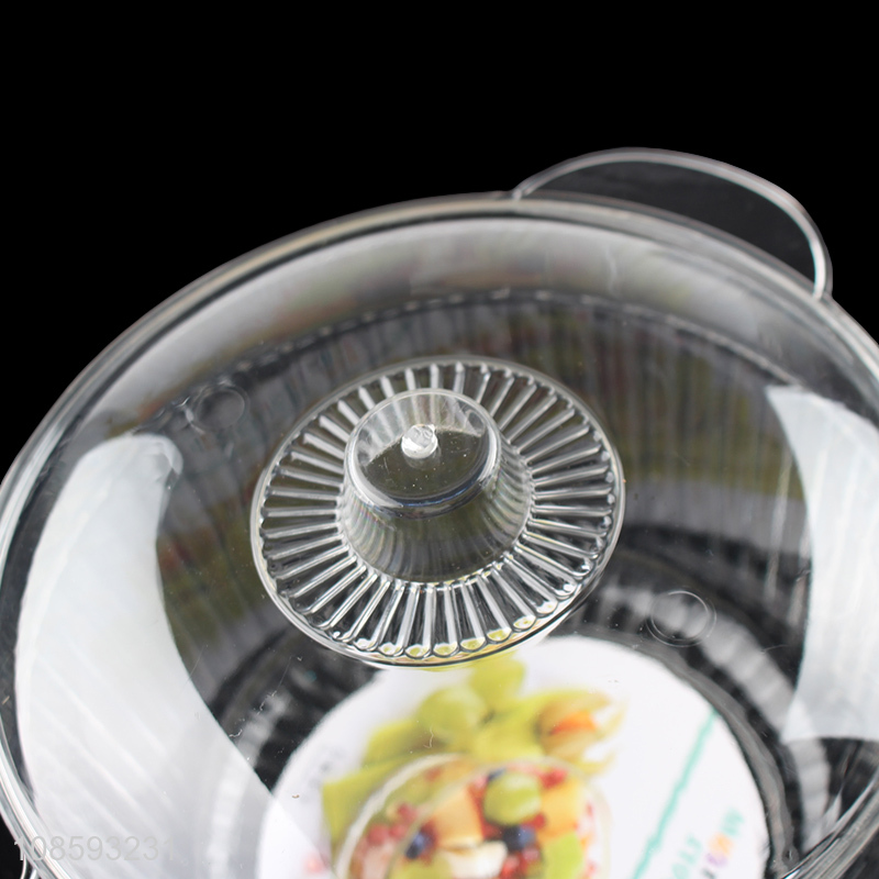 New arrival round fridge food storage box with lid