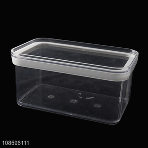 Good price transparent plastic fresh-keeping box food storage container