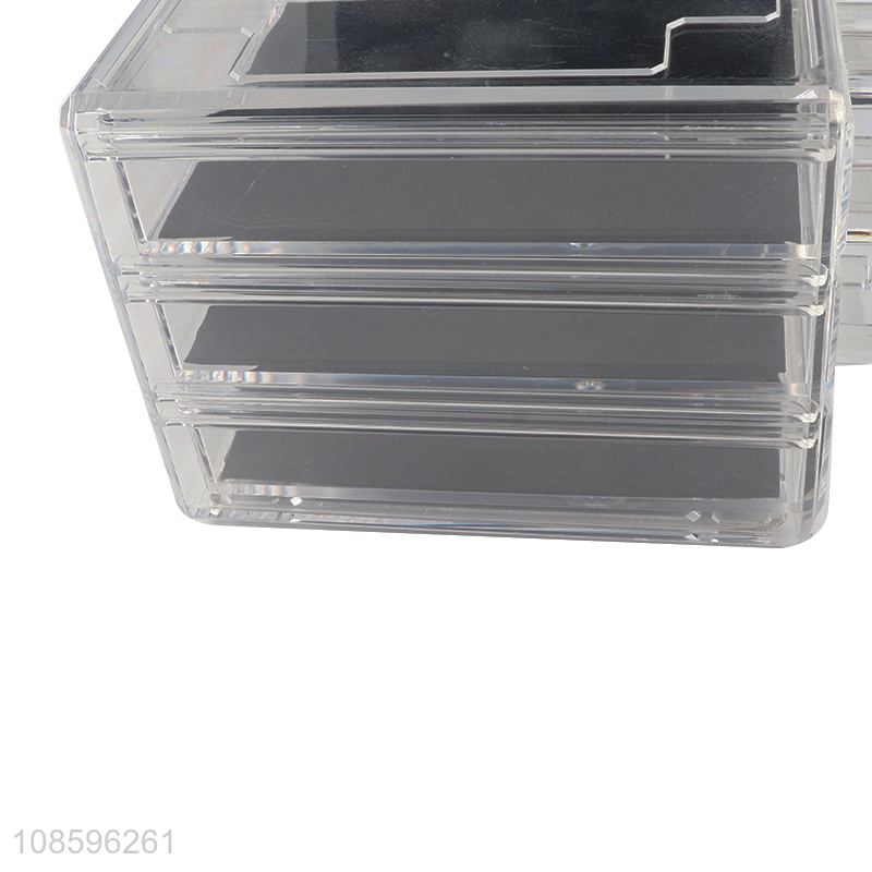 Best quality large capacity makeup storage box for bedroom