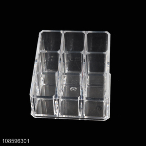 Factory wholesale plastic makeup storage box nail supplies case