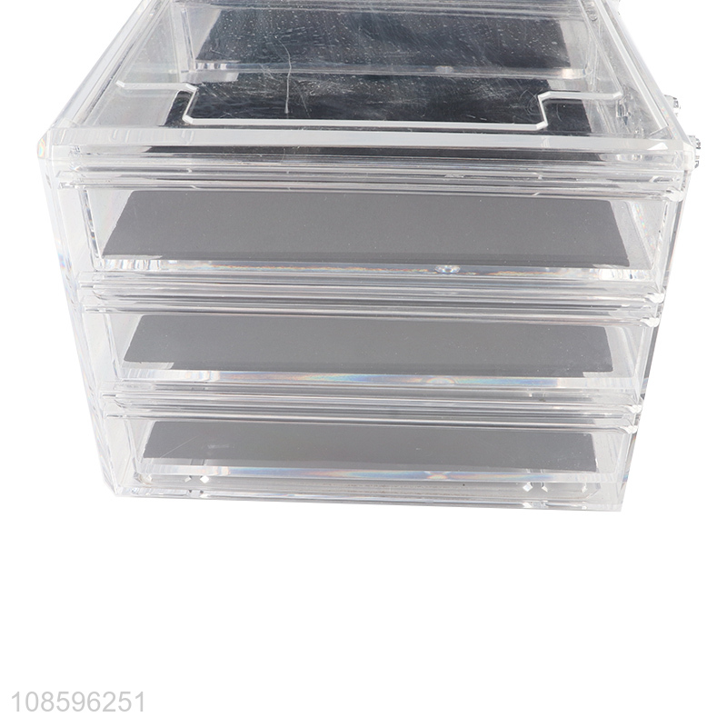 Wholesale durable makeup organizer jewelry cosmetics storage box