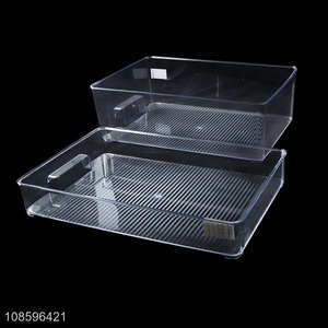 Wholesale clear plastic fresh-keeping canned drinks storage box