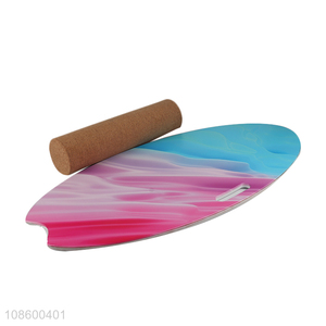 Factory price fitness balance board <em>skateboard</em> training board