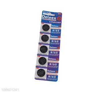 Online wholesale waterproof lithium manganese button batteries