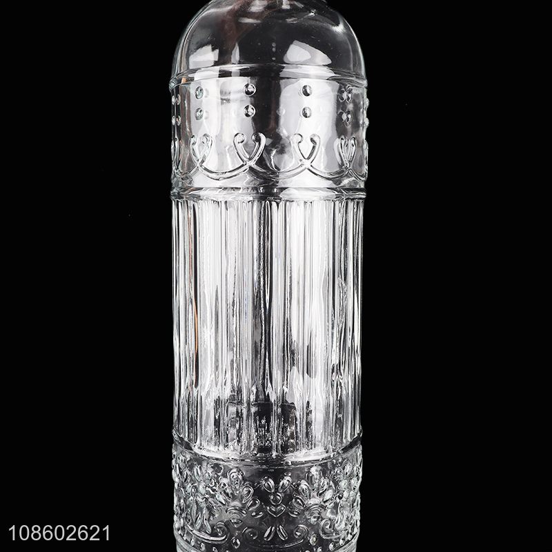 Customized glass olive oil dispenser bottle vinegar cruet