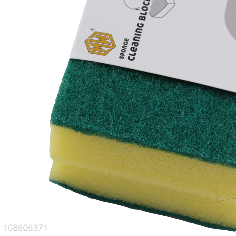 Hot selling sponge cleaning block dishwashing sponge for kitchen