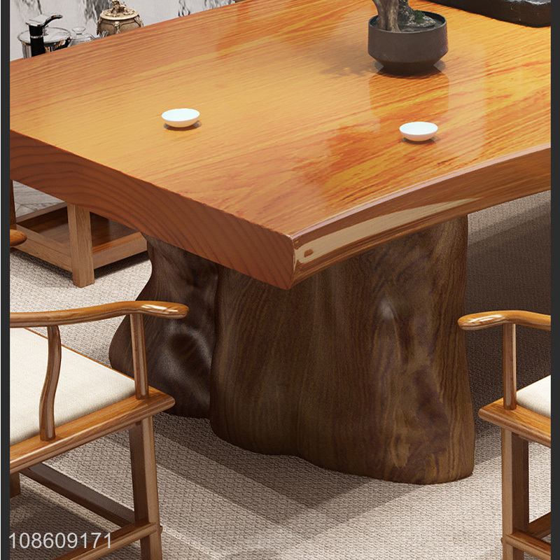 Online wholesale new Chinese solid wood coffee tea table for living room