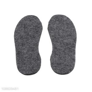 Good quality felt insoles winter warm insoles for men women