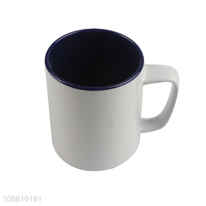 High quality two-tone ceramic mugs stoneware coffee cups