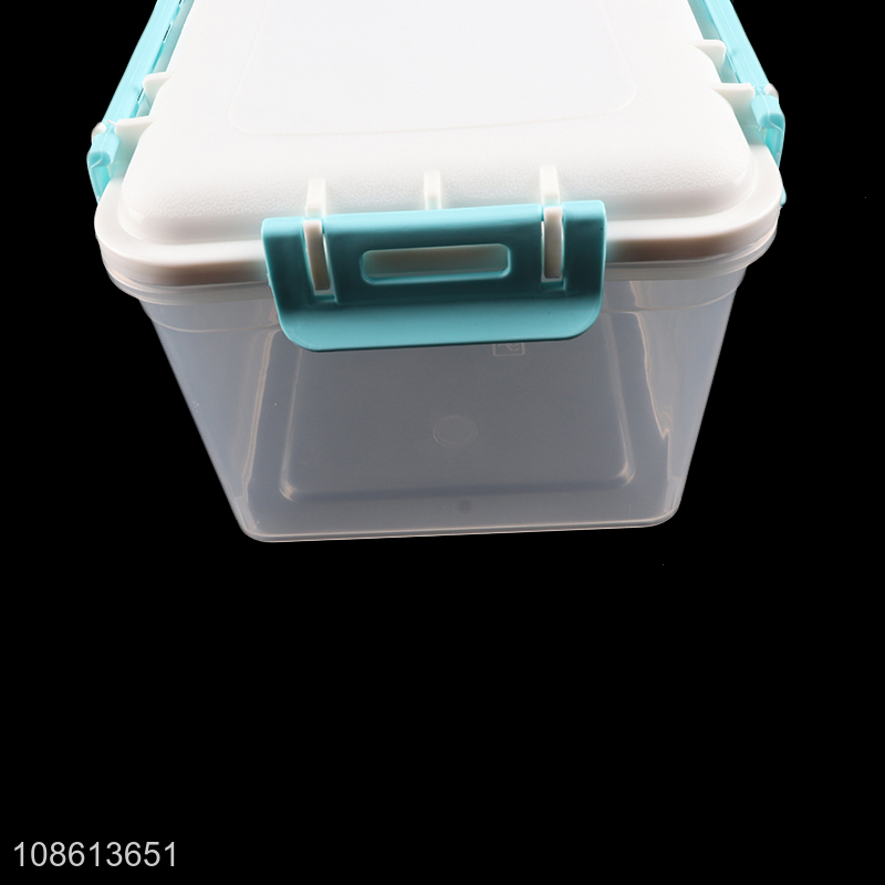 Wholesale 4pcs bpa free plastic food storage boxes with leakproof lid